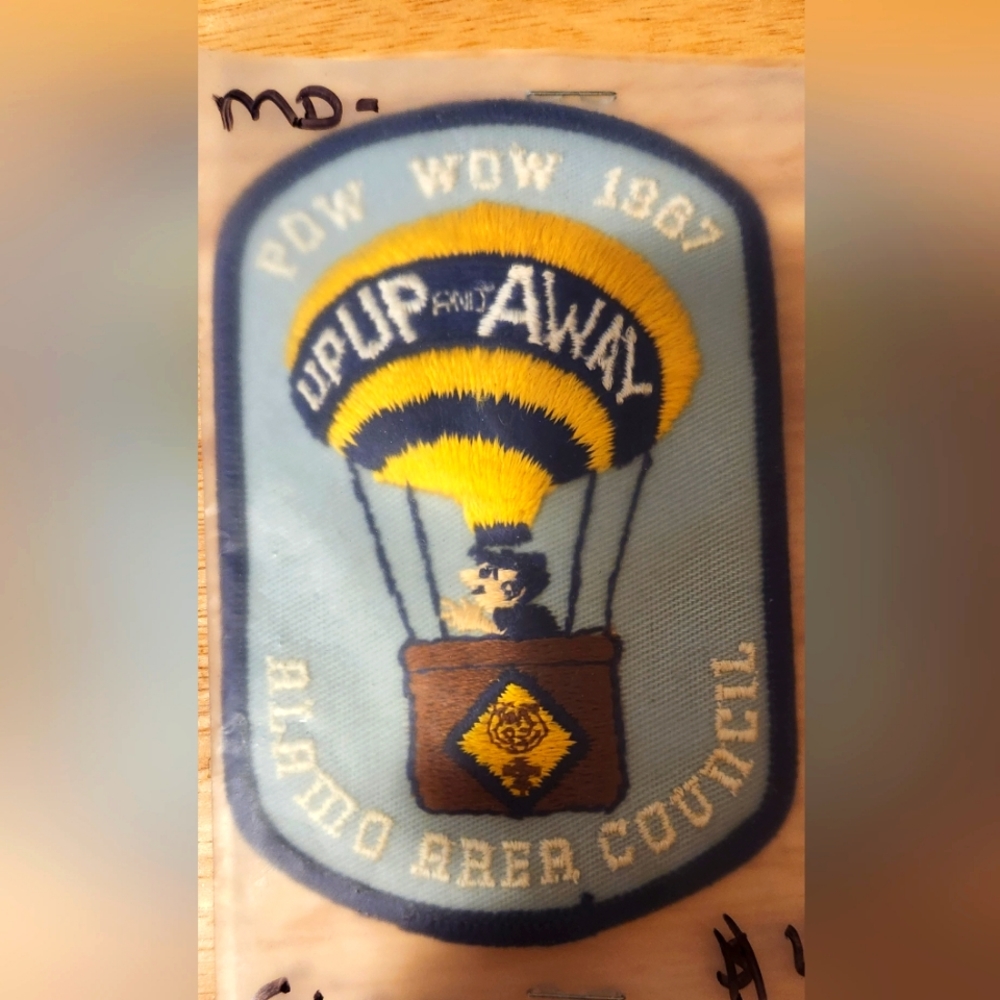 POW WOW 1987 ALAMO AREA CONCIL PATCH
